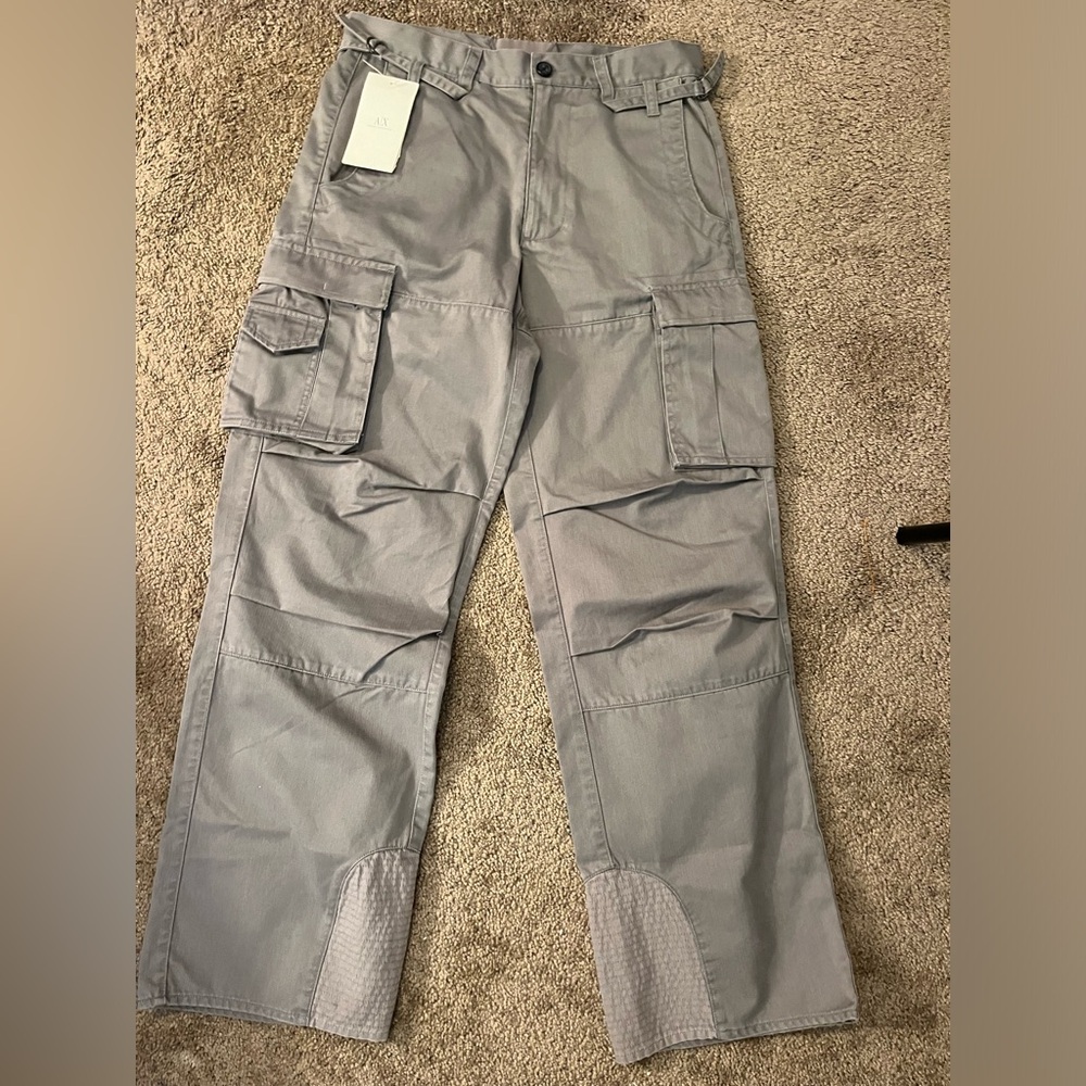 NWT Armani Exchange Cargo Pants 29R Grey